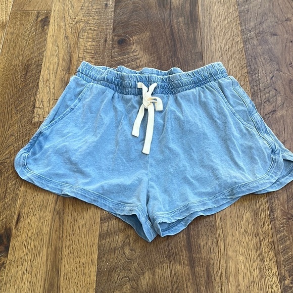 NWT Z Supply Junior’s Domingo Jersey Denim Shorts Size JXS - Picture 1 of 5